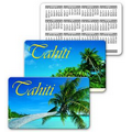 Calendar Card Wallet Size / Lenticular Beach Flip Effect (Imprinted)